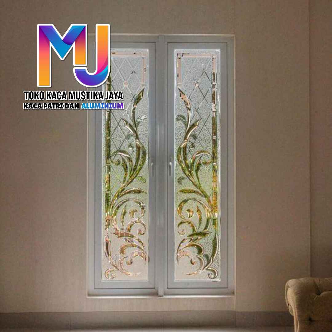 Harga Kaca Patri Minimalis untuk Jendela Rumah Modern