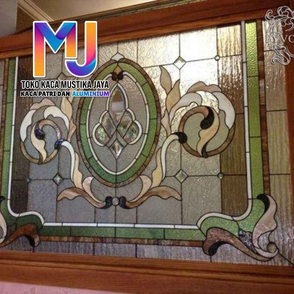 Harga kaca patri per meter murah untuk rumah minimalis