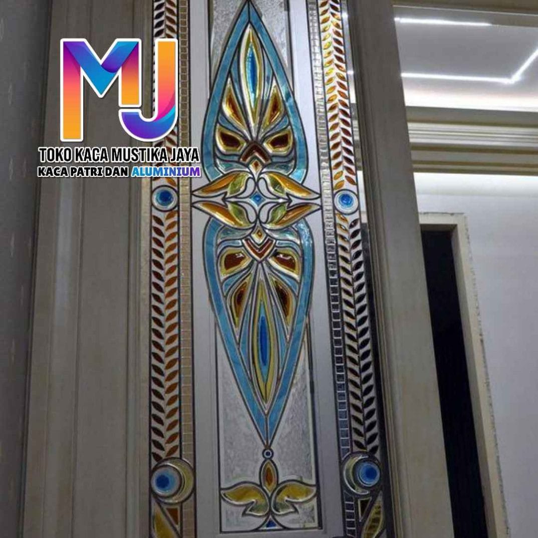 Harga kaca patri per meter murah untuk rumah minimalis