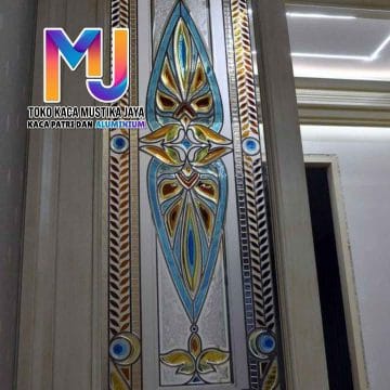 Harga kaca patri per meter murah untuk rumah minimalis