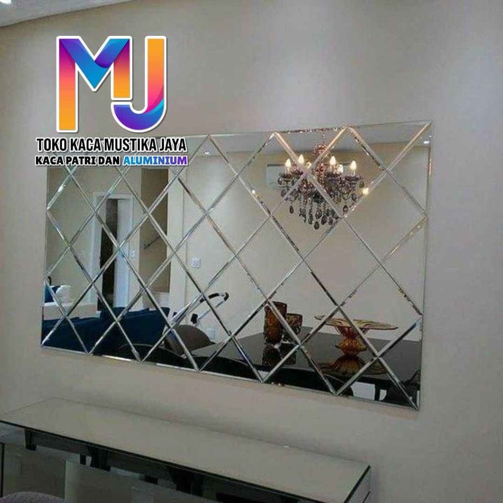 Toko kaca bevel custom terdekat di Bekasi