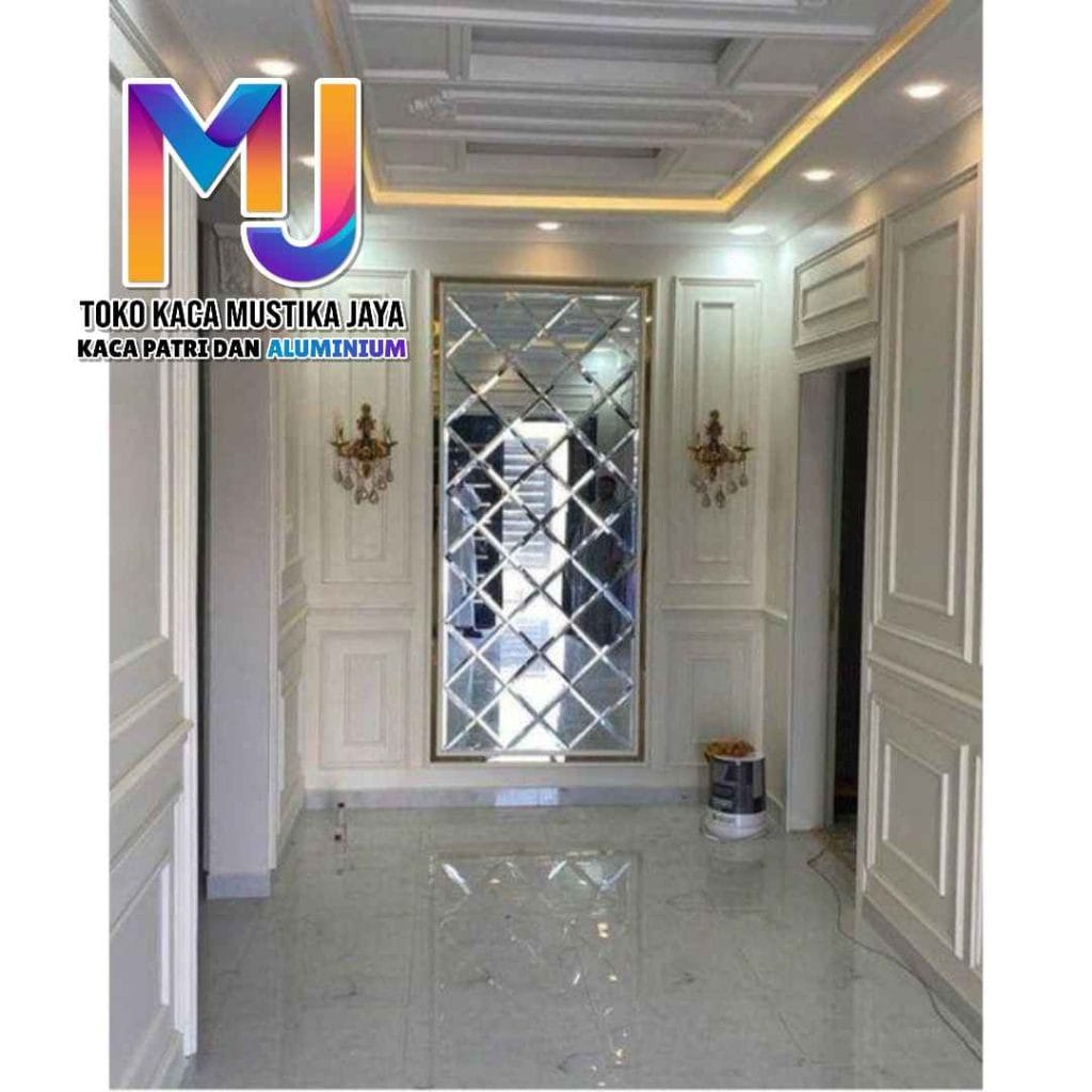 Toko kaca bevel custom terdekat di Bekasi