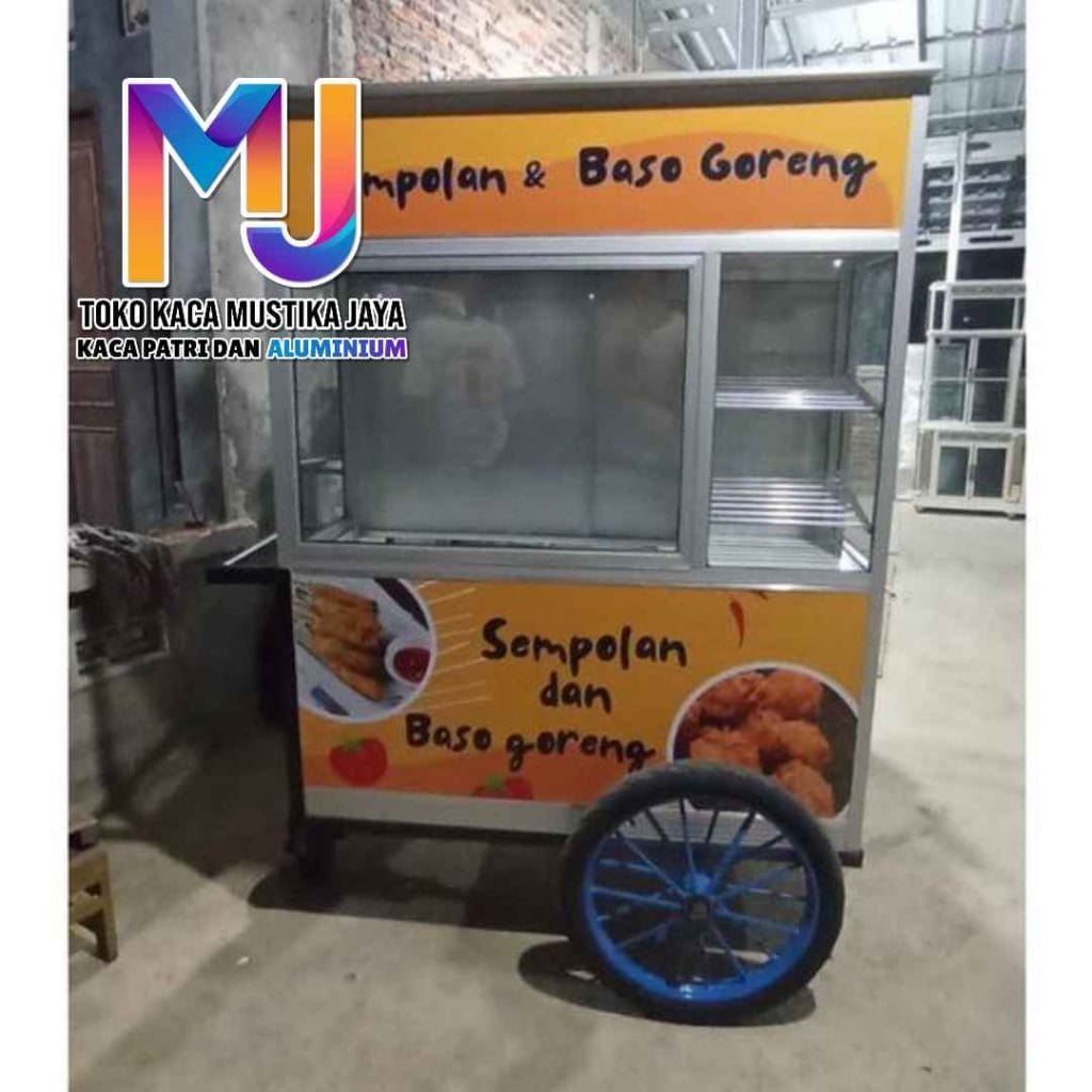 Tukang Buat Gerobak Dorong Aluminium Murah di Bekasi