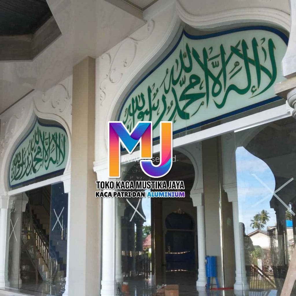 Toko Kaca Patri Custom Motif Klasik di Semarang