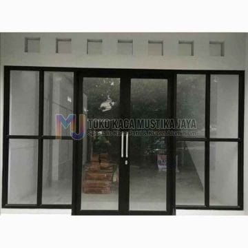Harga pintu kaca toko per meter plus biaya pasang terbaru
