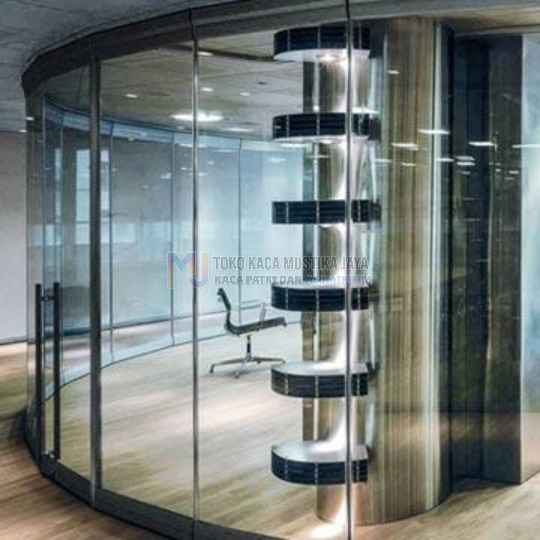 Kaca lengkung Tangerang