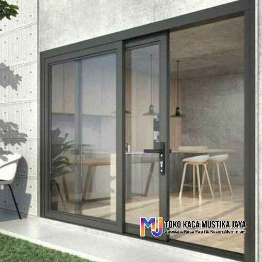 Harga Termurah Jasa Pintu Kaca Geser Aluminium Bekasi Timur