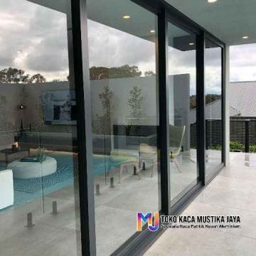 Pintu Kaca Geser Aluminium Jakarta Selatan