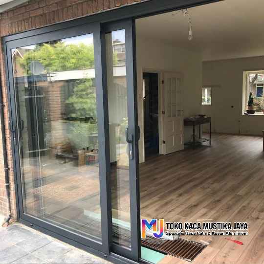 Pintu Kaca Geser Aluminium Jakarta Selatan