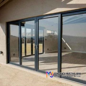 Pintu Kaca Geser Aluminium Jakarta Utara