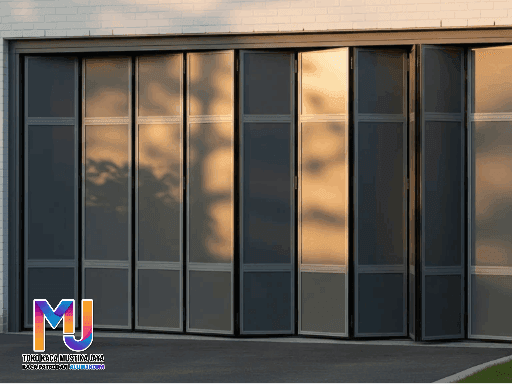 Pintu Garasi Aluminium bekasi Kedap Suara Premium