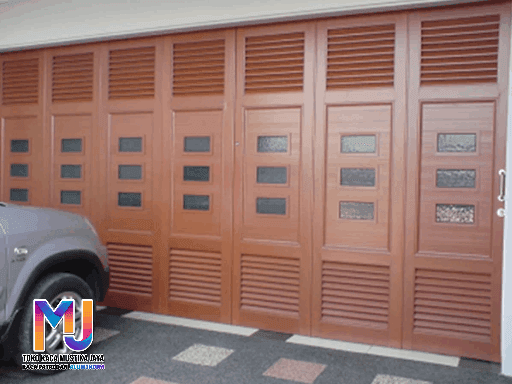 Pintu Garasi Aluminium bekasi Kedap Suara Premium