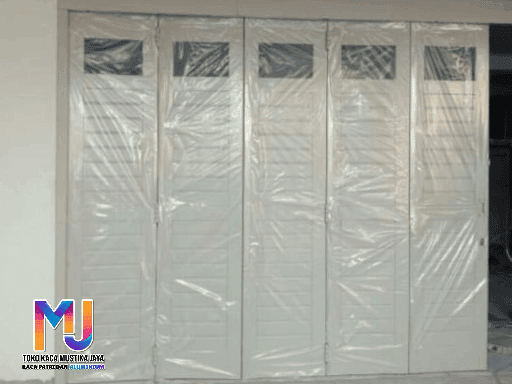 Pintu Garasi Aluminium jakarta Mewah Harga Pabrik
