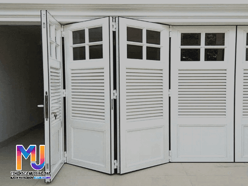 Pintu Garasi Aluminium jakarta Mewah Harga Pabrik