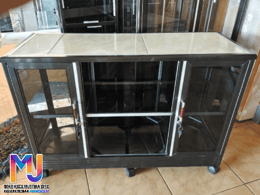 Jasa lemari bufet aluminium kaca anti rayap di Jakarta Jasa lemari bufet aluminium kaca anti rayap di Jakarta