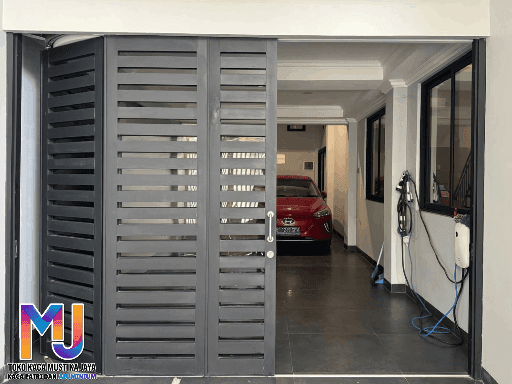 Tukang pintu garasi aluminium di bekasi survey free