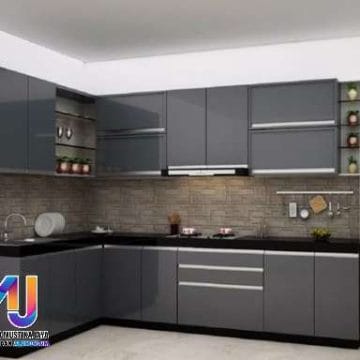 Jasa lemari dapur aluminium Bekasi tim profesional free pasang