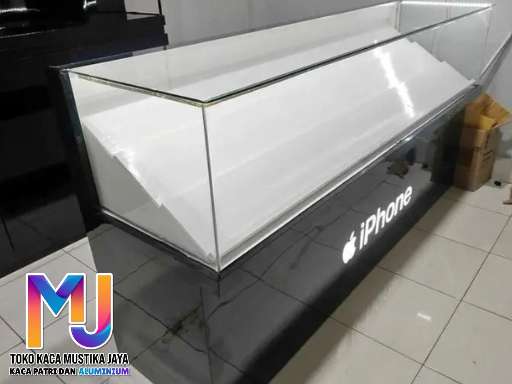 Jasa Etalase Aluminium Depok Konter HP Gratis Survei