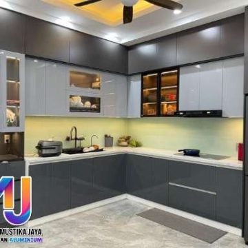 Spesialis kitchenset aluminium Tangerang bebas ongkir