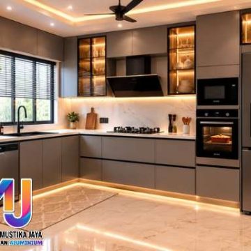 Spesialis kitchenset aluminium Depok ACP premium diskon