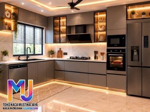 Spesialis kitchenset aluminium Depok ACP premium diskon