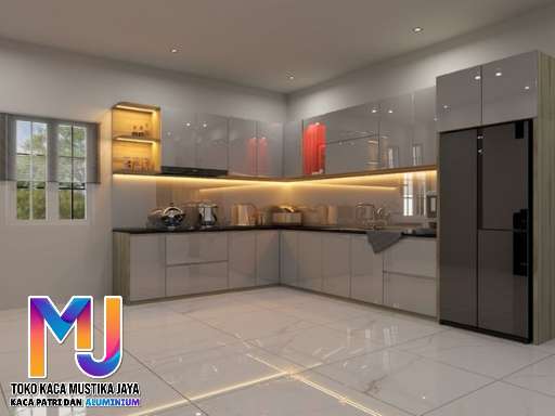 Spesialis kitchenset aluminium Depok ACP premium diskon