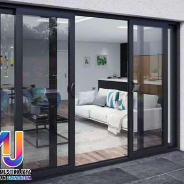 Spesialis pintu aluminium Bekasi geser gratis pasang